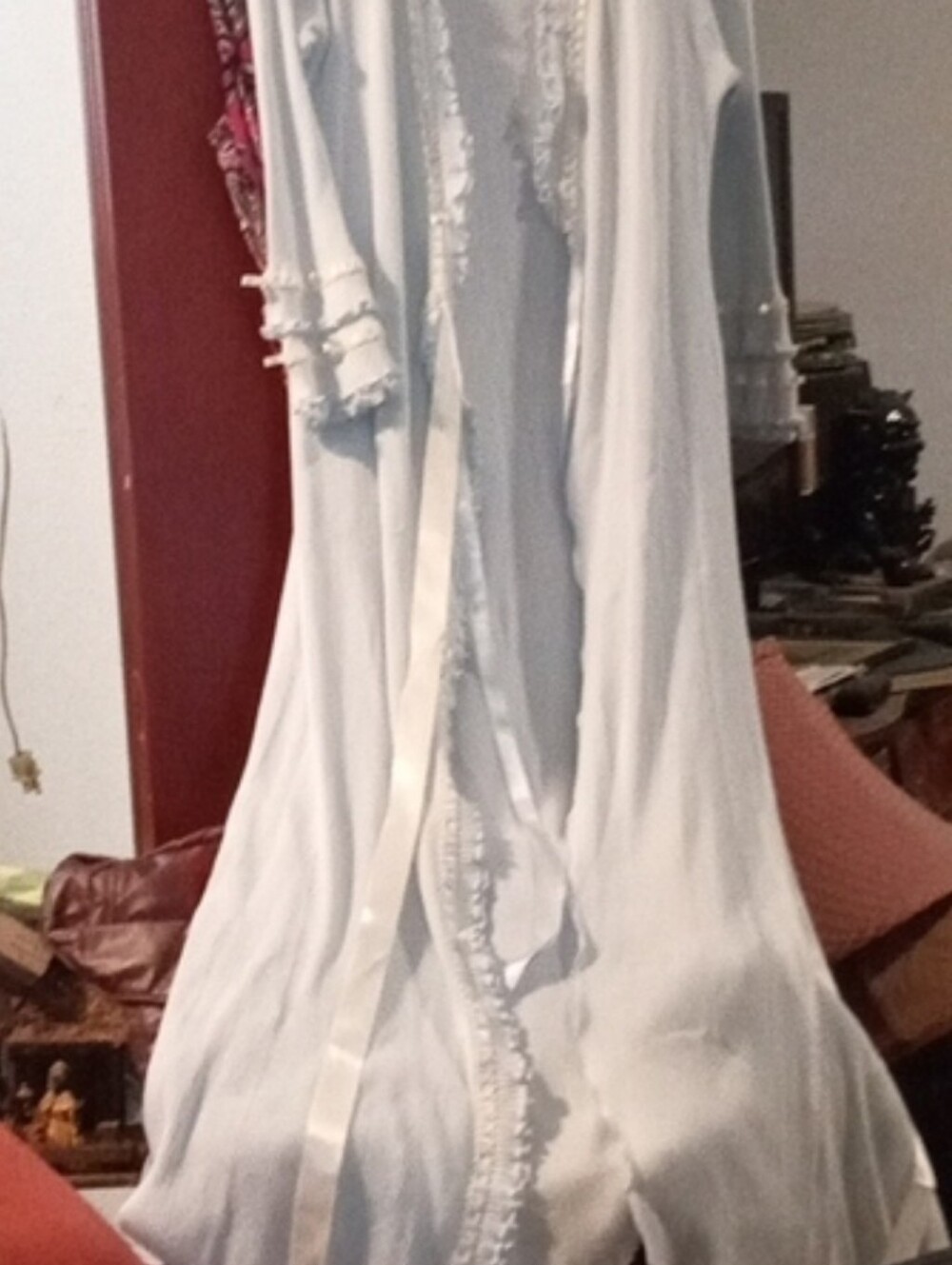 Vintage adorable baby blue robe - Picture 8 of 10